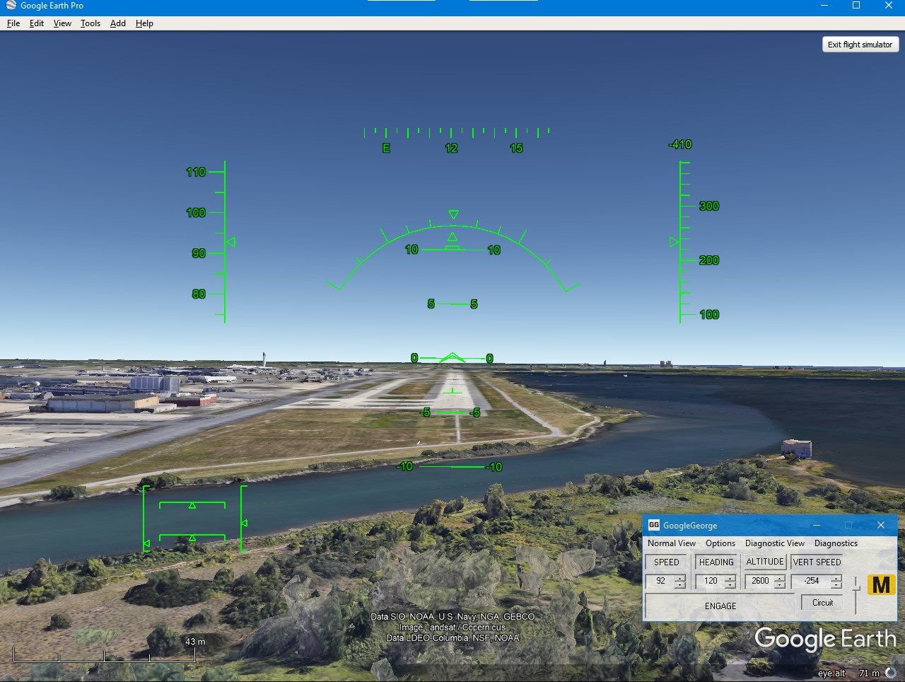 Hidden Google Earth flight simulator? - Make
