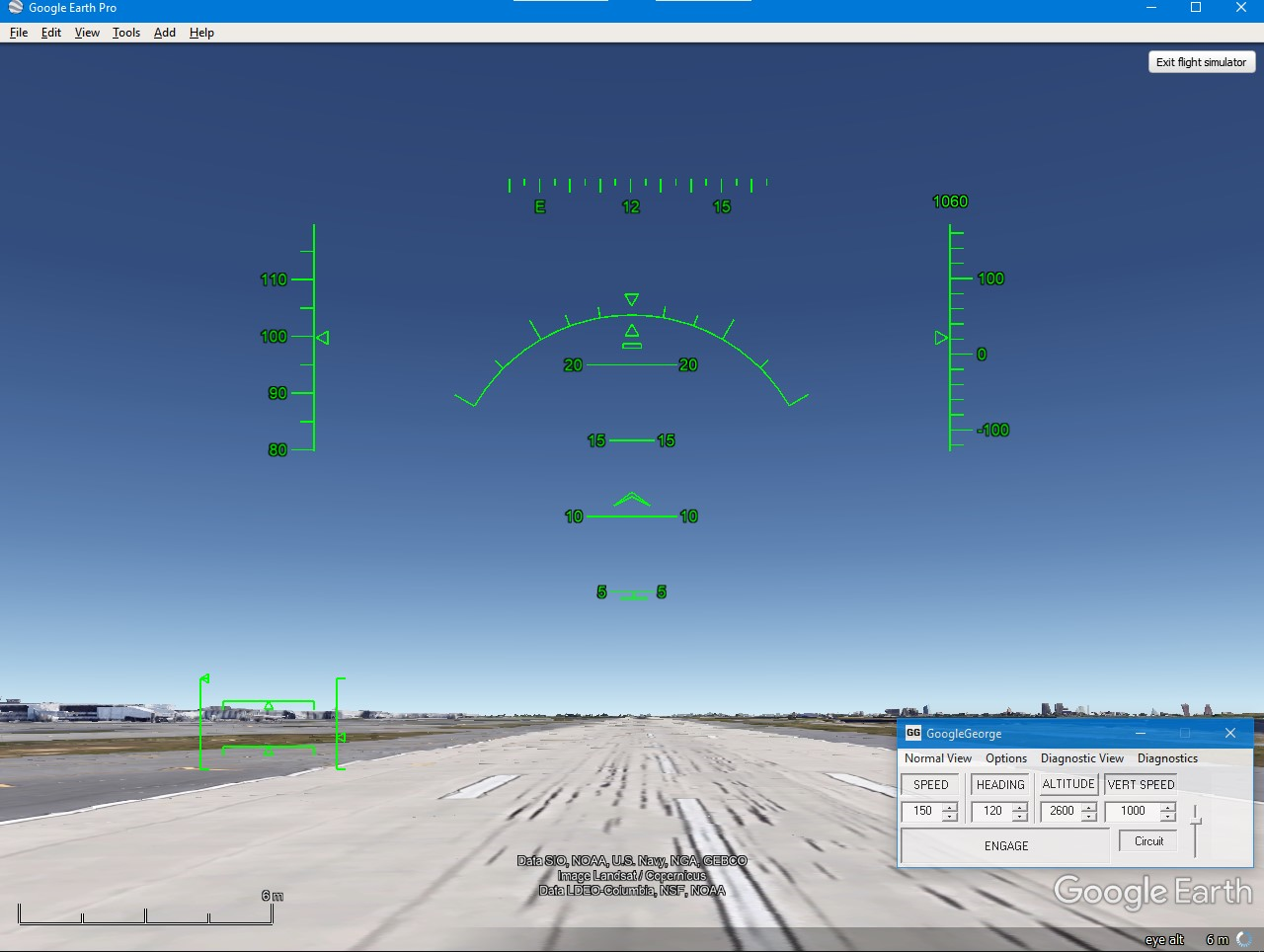 fbsound for google earth web flight simulator 